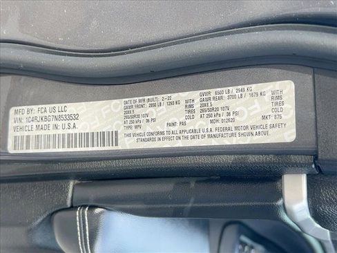 Used 2022 Jeep Grand Cherokee L Limited w/ Luxury Tech Group II image 25