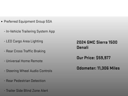 Used 2024 GMC Sierra 1500 Denali w/ Technology Package AWD/4WD image 27