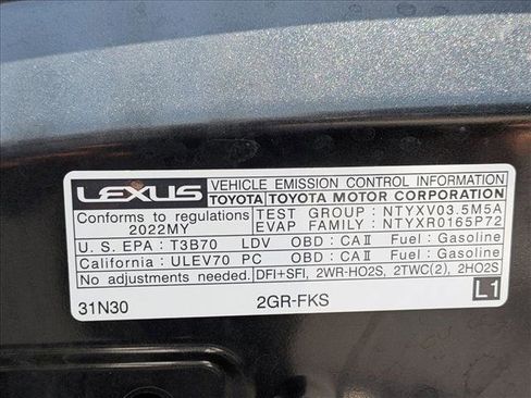 Used 2022 Lexus IS 350 F Sport w/ Accessory Package RWD image 23
