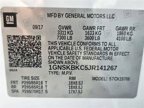 Used 2018 Chevrolet Tahoe LT AWD/4WD image 22