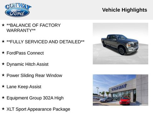 Used 2023 Ford F150 XLT w/ Equipment Group 302A High image 8