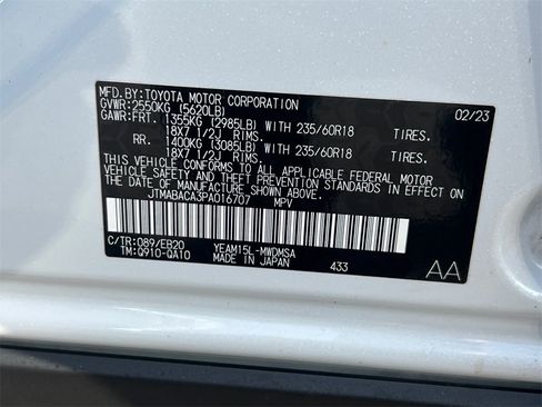 Used 2023 Toyota bZ4X XLE image 31