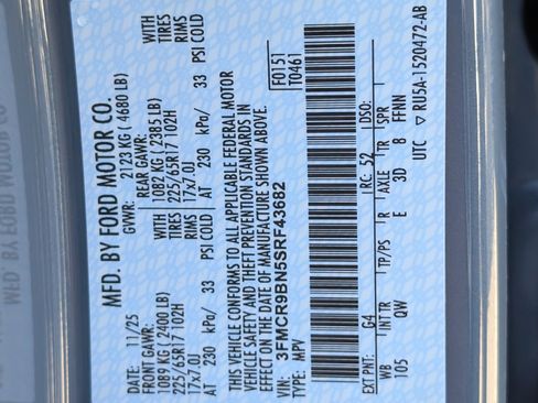 New 2025 Ford Bronco Sport Big Bend w/ Convenience Package image 27