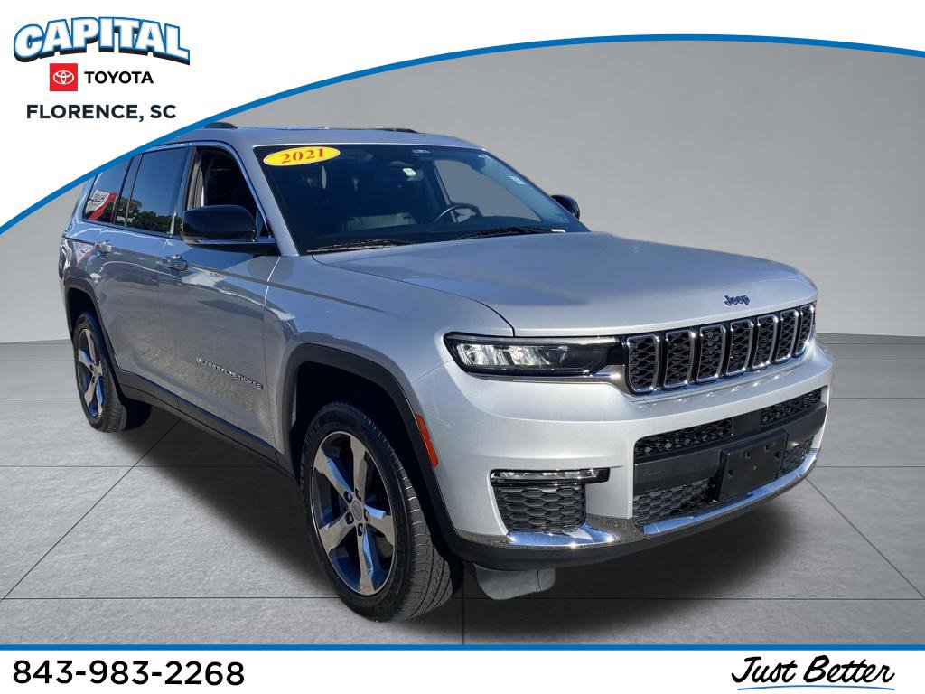 Used 2021 Jeep Grand Cherokee L Limited AWD/4WD image 1