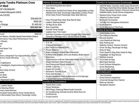 Used 2019 Toyota Tundra Platinum image 5