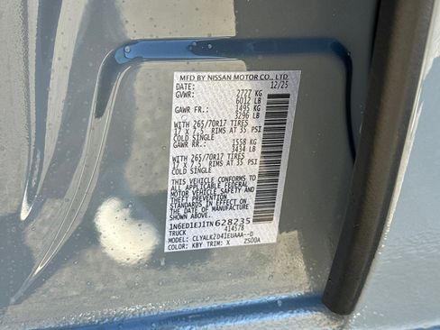 New 2026 Nissan Frontier Pro-X w/ Tow Package RWD image 32