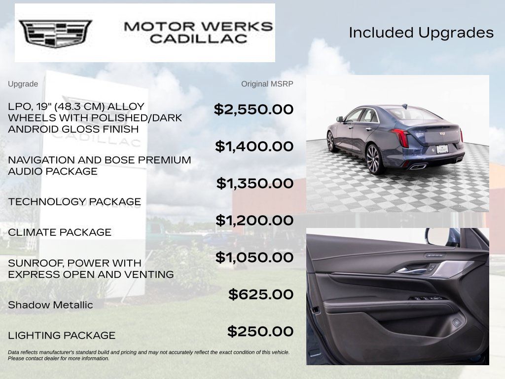 Used 2022 Cadillac CT4 Premium Luxury RWD image 8