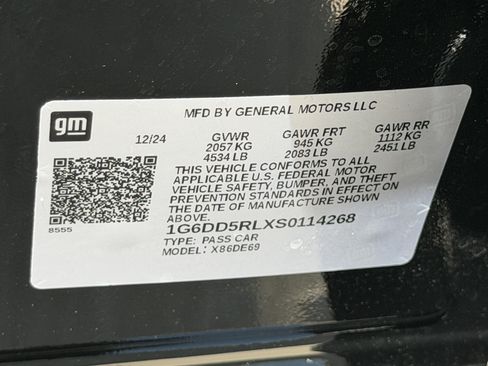 Certified 2025 Cadillac CT4 V w/ LPO, Red Accent Package RWD image 27