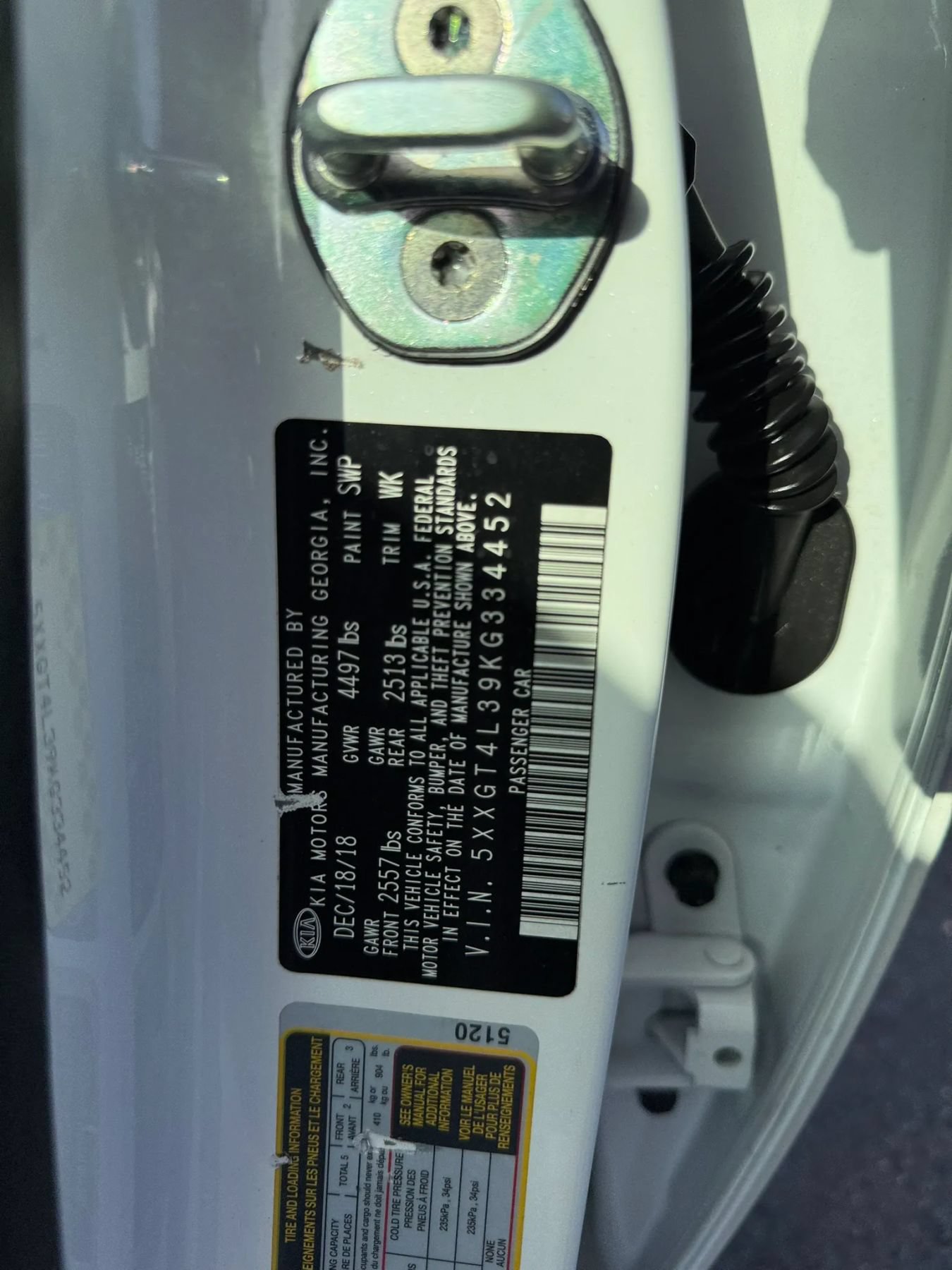 Used 2019 Kia Optima LX FWD image 39