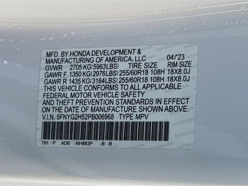 Certified 2023 Honda Pilot EX-L image 38