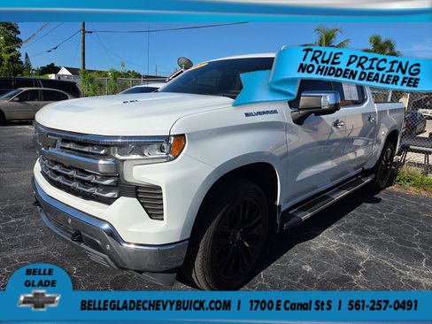 Used 2022 Chevrolet Silverado 1500 LTZ w/ LTZ Premium Package AWD/4WD image 1