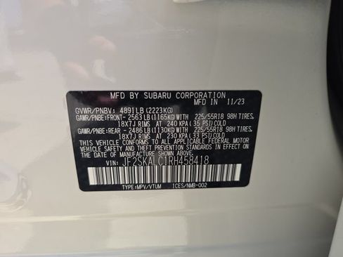 Certified 2024 Subaru Forester Limited AWD/4WD image 30