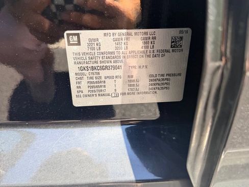 Used 2016 GMC Yukon SLT w/ Open Road Package RWD image 14