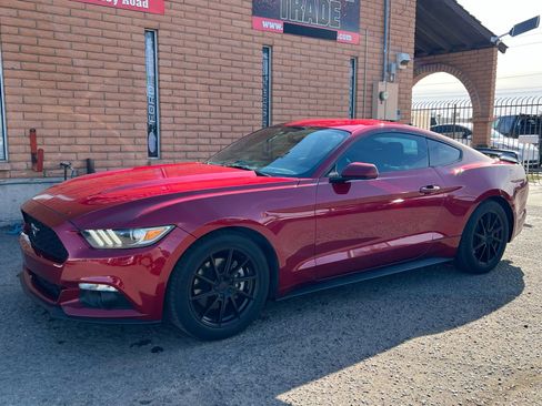 Used 2017 Ford Mustang EcoBoost Coupe 2D image 2