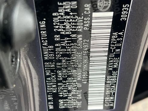 Used 2019 Toyota Camry XSE w/ Driver Assist Package image 25