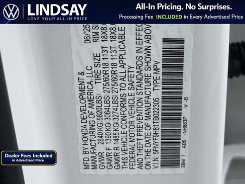 Used 2026 Honda Passport TrailSport Elite image 26