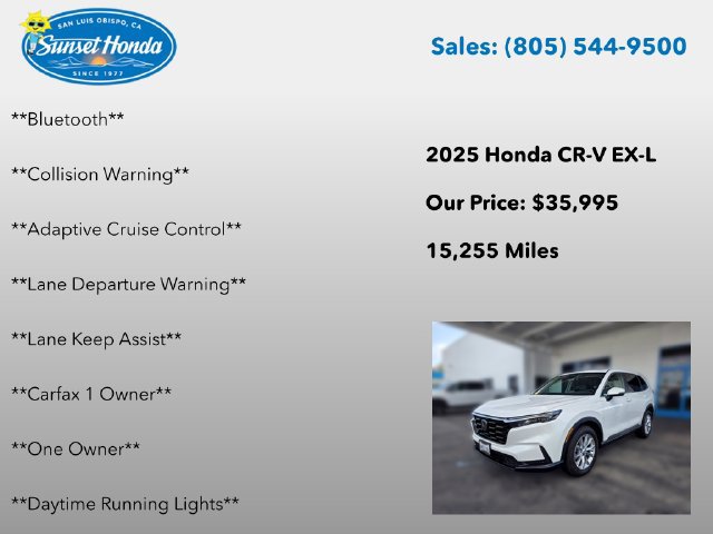 Certified 2025 Honda CR-V EX-L image 7
