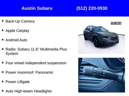 New 2026 Subaru Forester Limited AWD/4WD image 9
