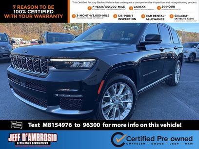 Certified 2021 Jeep Grand Cherokee L Summit w/ Advanced Protech Group IV
