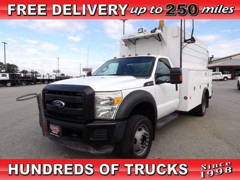 Used 2012 Ford F550 2WD Regular Cab Super Duty w/ Payload Upgrade Pkg image 1