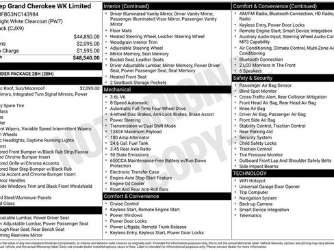 Used 2022 Jeep Grand Cherokee Limited AWD/4WD image 1