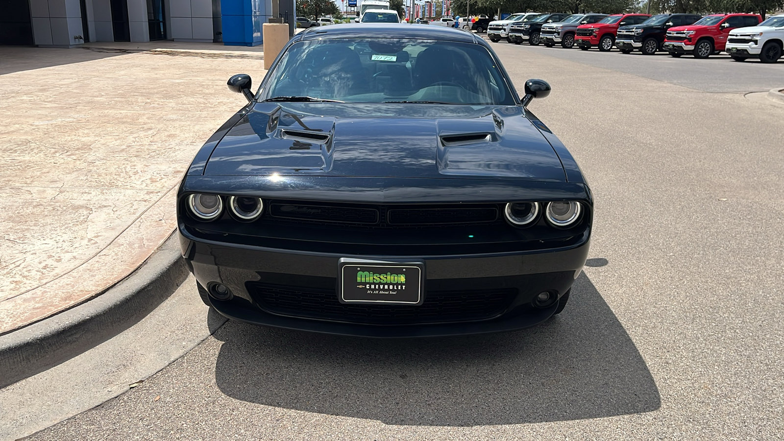 Used 2022 Dodge Challenger SXT w/ Blacktop Package RWD image 2