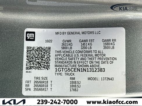 Used 2022 GMC Canyon Elevation w/ Trailering Package image 41