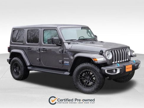 Used 2022 Jeep Wrangler Unlimited Sahara w/ Cold Weather Group image 1