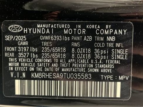 Used 2026 Hyundai Palisade SEL Premium AWD/4WD image 30