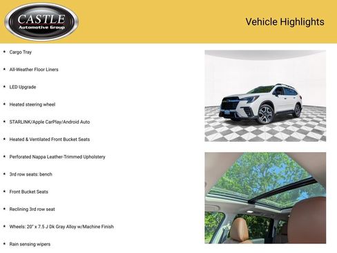 Certified 2024 Subaru Ascent Touring w/ Popular Package #2 AWD/4WD image 10