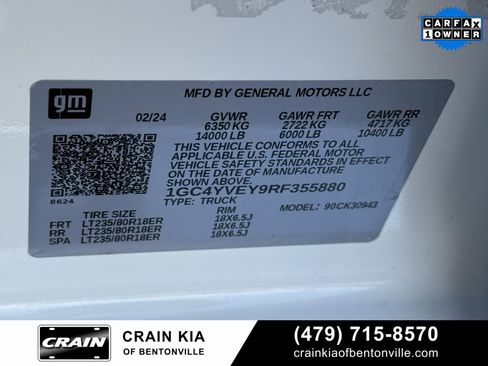 Used 2024 Chevrolet Silverado 3500 High Country w/ Technology Package image 36