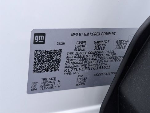 New 2026 Chevrolet Trax LS w/ LS Convenience Package FWD image 10
