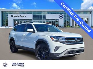 Certified 2023 Volkswagen Atlas SE w/ Black Wheel Package FWD 360° Tour
