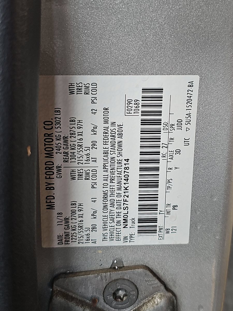 Used 2019 Ford Transit Connect XLT FWD image 10