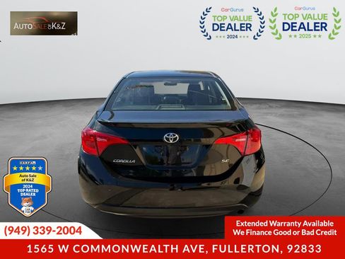 Used 2019 Toyota Corolla SE w/ Carpet Mat Package (TMS) FWD image 5