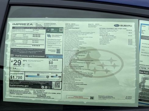 New 2026 Subaru Impreza RS AWD/4WD image 32