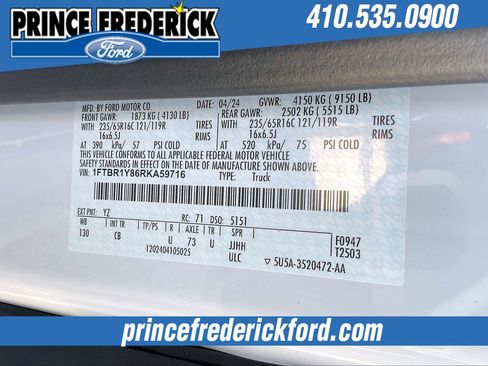 Used 2024 Ford Transit 250 Low Roof w/ Exterior Upgrade Package image 30