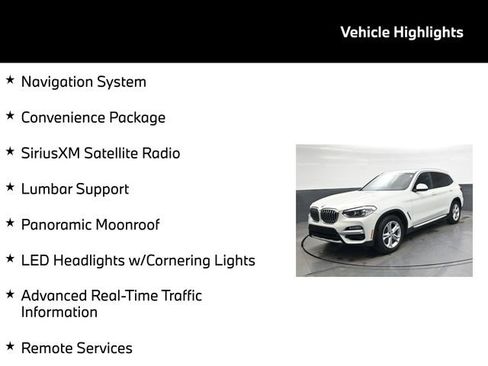 Used 2019 BMW X3 sDrive30i w/ Convenience Package image 5