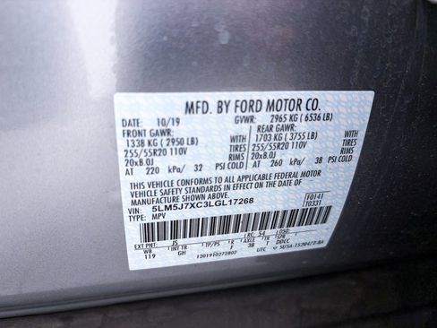 Used 2020 Lincoln Aviator Reserve w/ Equipment Group 201A image 44