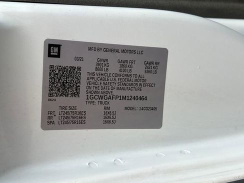 Used 2021 Chevrolet Express 2500 image 35