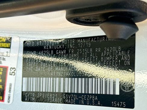 Used 2020 Toyota Camry TRD image 30