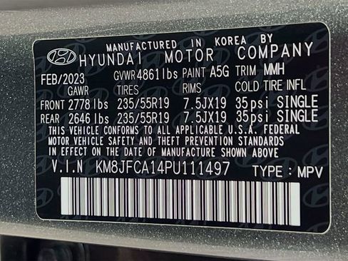 Certified 2023 Hyundai Tucson SEL image 17