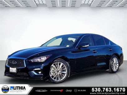 Used 2022 INFINITI Q50 Luxe w/ Cargo Package