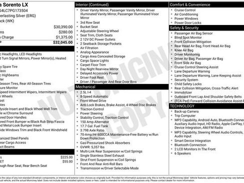 Used 2023 Kia Sorento LX FWD image 25