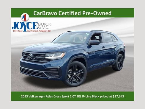 Used 2023 Volkswagen Atlas Cross Sport SEL R-Line AWD/4WD image 1
