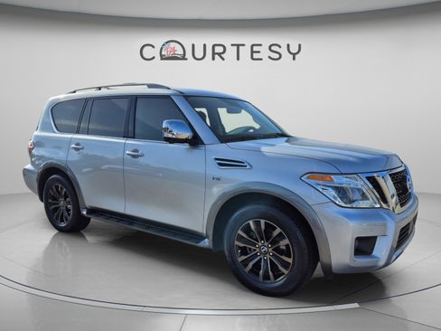 Used 2018 Nissan Armada Platinum w/ Captain Seat Package RWD image 9