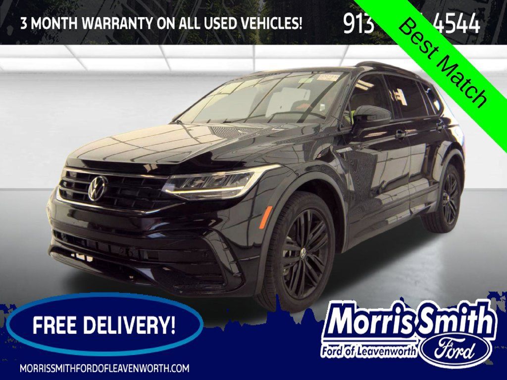 Used 2022 Volkswagen Tiguan SE R-Line AWD/4WD image 1