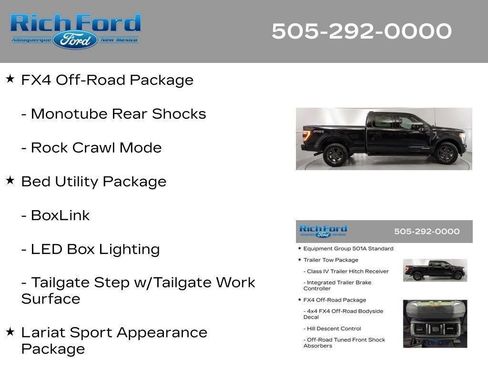 Certified 2023 Ford F150 Lariat AWD/4WD image 93