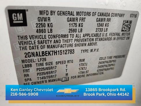 Used 2017 Chevrolet Equinox LS image 9
