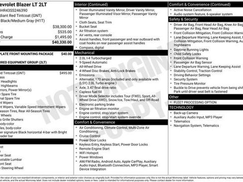 Used 2025 Chevrolet Blazer LT AWD/4WD image 3